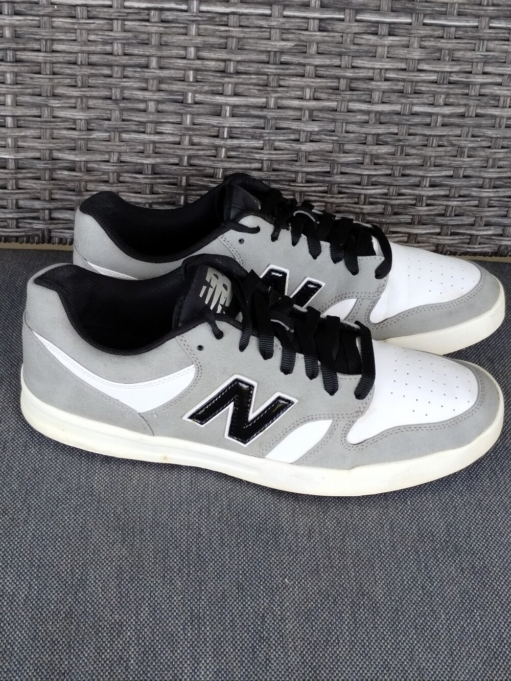 New Balance 480 Golf SL Men’s 11 Gray White Black Spikeless MG480GW